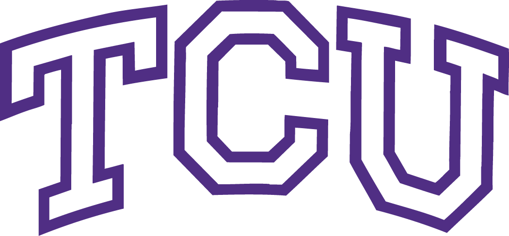 TCU Horned Frogs 1995-Pres Wordmark Logo v5 diy DTF decal sticker